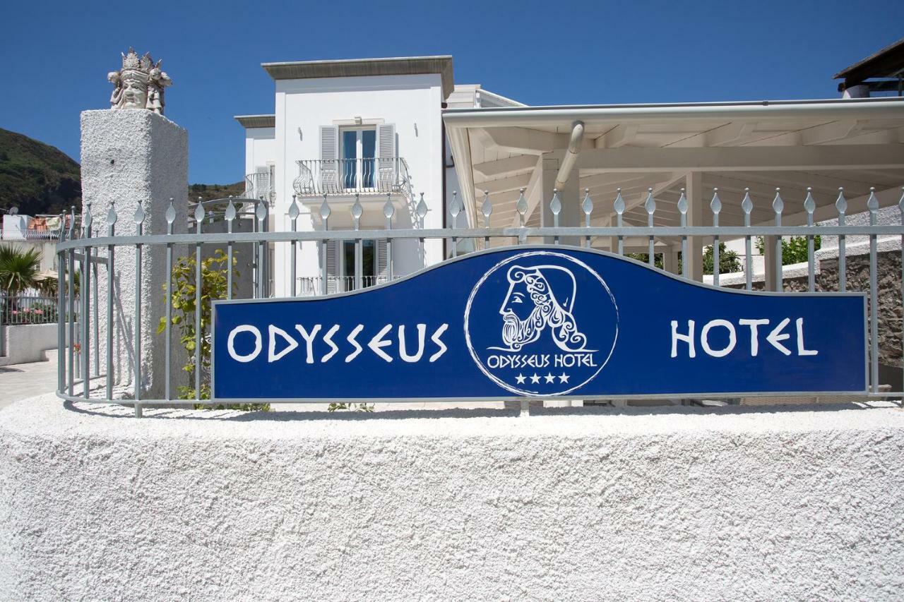 Odysseus Hotel Липари Экстерьер фото